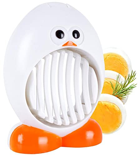 Eierschneider Eierteiler Eischneidewerkzeug Küchenhelfer Eierharfe Edelstahl Ei 11,5 cm