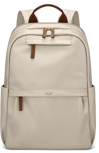 GOLF SUPAGS Mochila para ordenador portátil para mujer, mochilas de trabajo, viajes, universidad, bolsa de ordenador, mochila informal para portátiles de 14 pulgadas