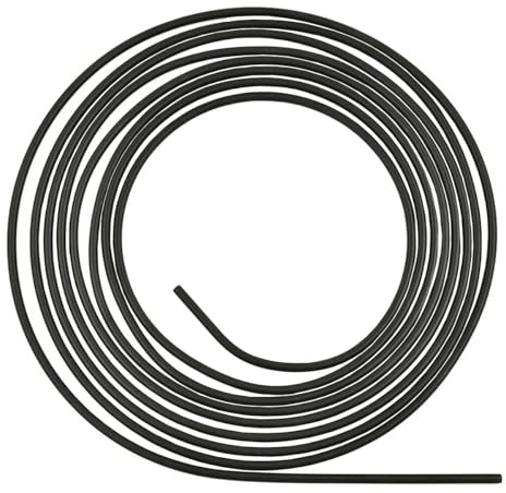 MOCNT 4,75mm Tuyau de Frein en Cuivre de Voiture 3/16 Tuyau de Frein PVF Revêtement Kit de Conduite de Frein Replacement Auto Tube Tuyau de Carburant Frein Longueur 5 Mètre