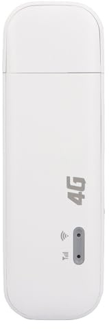 VBESTLIFE 4G LTE USB-WLAN-Modem, Entsperrter 4G-Dongle, Tragbarer 4G-Router mit SIM-Kartensteckplatz, Reise-WLAN-Hotspot Unterstützt B1/3/5/7/8/20/40