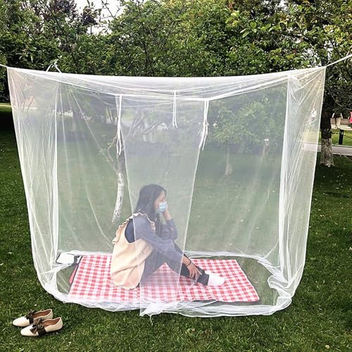Mosquitera para Cama con Dosel, Mosquitera con Mosquitera, Mosquitera para Viajes y Hogar (200x180x200cm)
