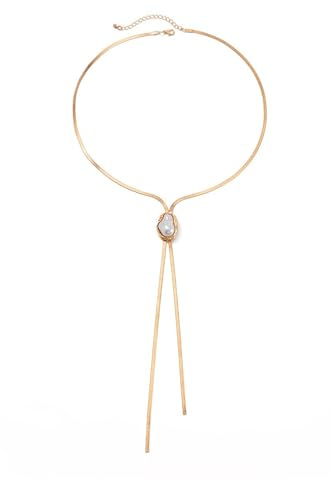 LAOYEFACAI Anhänger Halskette Punk Hip Hop Schlange Knochen Kette Schließfach Halsband Boho Choker Halskette Gold Geschichtete Halskette für Frauen