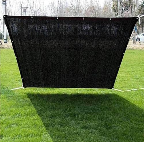 AuMarndi Red de sombra, red de privacidad con ojales, aislamiento térmico, tela de sombra con aislamiento térmico, resistencia al desgarro, 90 % de vela de sombra al aire libre, protección de plantas