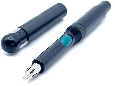 Stylo Plume Rechargeable pour Dessin Manga G | Stylos de Dessin Professionnels Modulaires avec Pompe pour Contrôle du Flux | Stylo à Encre pour Artistes, Dessinateurs de Bandes Dessinées, Calligraphes