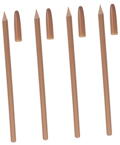 Mikinona 4 Stück Mehrzweck Concealer Stift Professioneller Tattoo Abdeckstift Wasserfest Hautfarben Augenringe Augenbrauen Lippen Abdeckend Make Up Zubehör für Tattoo Liebhaber