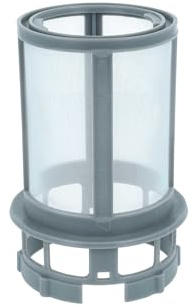 vhbw Filtre central compatible avec Indesit lave vaisselle - Filtre de lave vaisselle, 7,5cm, gris