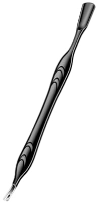 Edelstahl Nagelhautschieber und trimmer mit doppelseitigem Design für präzise Pflege und den Einsatz Salon zu Hause Ergonomisches Nagelpflegewerkzeug