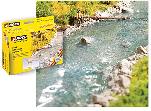 Noch 60855 Water-Drops transparent