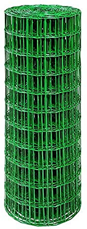 Cavallino 56812 Betonstahlmatten, Typ Italien, 75 x 60, plastifiziert, 25 Meter