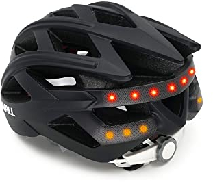 LIVALL BH60SE Neo - Smarter Fahrradhelm mit Bremslicht und LED-Licht-System, SOS-Alarm-System, und Bluetooth Multimedia Einheit, in schwarz, Größe 55-61 cm Kopfumfang Bh60se Neo Schwarz