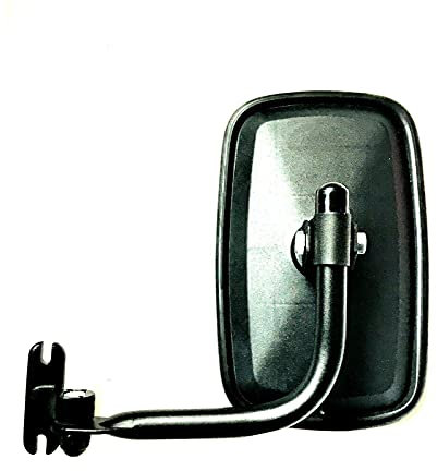 MelTruck® Rétroviseur extérieur 232 x 145 mm Ø 15 mm Ø 18 mm pour pelleteuse, tracteur, E20 m. Support de rétroviseur