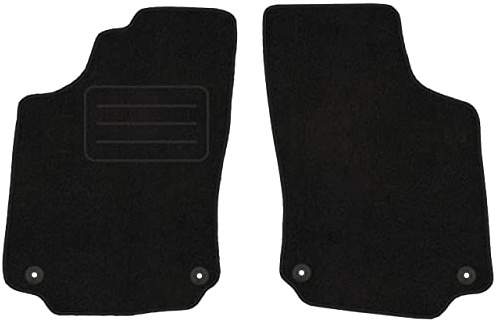 Vorne Velour Fußmatten Satz für Opel Corsa C (2000-2006) - 2-teilig - Passgenau