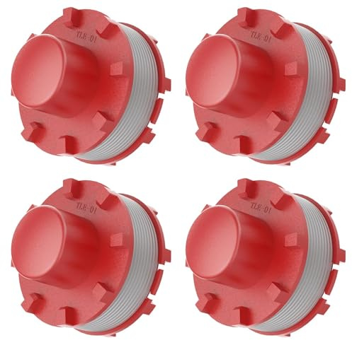 XIJIANG 3 bobine di filo per decespugliatore, 3405096, compatibile con Einhell Cordless Grass Trimmer GE-CT 36/30 Li E Solo, GE-LM 36/4, AGILLO