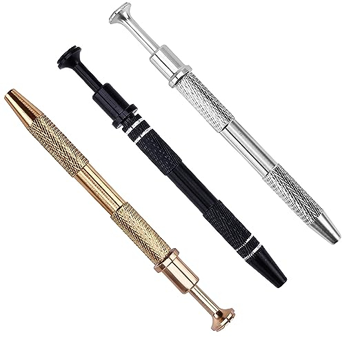 4 Zinken Perlenhalter 3 Stück Legierung Schmuck Pinzette Mit 4 Klauen Kleinteile-Greifer Schmuck Perlen Greifwerkzeug Diamant Edelsteine ​​Zinkenfänger Körperpiercing Zubehör