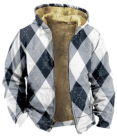 KONG JIMFAN Sweatjacke Herren Regenjacke Dünn Herren Loungewear Herren Kapuzenjacke Herrenjacken Übergangsjacke Arbeitsshirts Herren Motorradbekleidung Herren Set Männer Jacke(Navy,5XL)