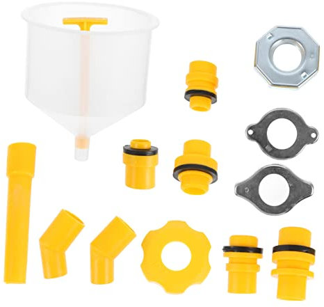 ibasenice 1 Jeu Entonnoir De Radiateur Kit De Remplissage Pour De Refroidissement Kit Pour De Refroidissement De Réparation De Voiture Anti-déversement Liquide De Refroidissement Caoutchouc
