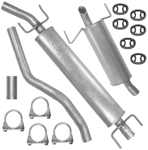 Polmo Schalldämpferset Auspuffanlage Auspuff für Opel Astra 3 III H 2004-12/2009 1.9 CDTI Kombi Caravan