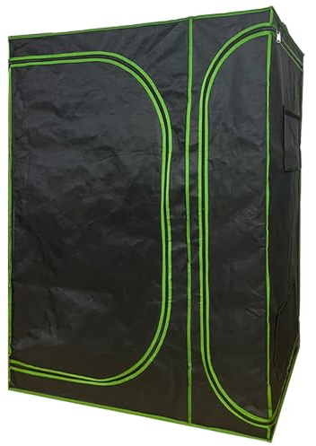 Kingpower Grow Zelt für Pflanzen 160x120x205cm Zuchtzelt Gewächshaus | Grow Schrank, Anzucht, Box, Garten, Gemüse, Kräuter, Indoor, Blumen, Tomaten, Hydro Green