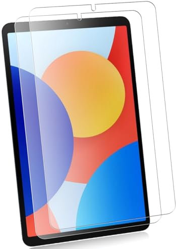 Gelaasso 2 Pezzi, Vetro Temperato per Xiaomi Redmi Pad SE 4G (2024) 8.7, Trasparente Pellicola in Vetro Temperato, Durezza 9H, Pellicola Vetrino Protettiva per Xiaomi Redmi Pad SE 4G (2024) 8.7