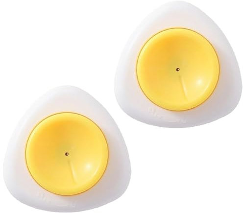 2PCS Semi-Automatic Egg Piercers - Professional Pinhole Tool for Raw/Boiled Eggs - Safe Shell Perforator for Soft & Hard Cooked Eggs