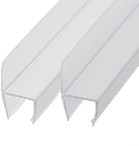 Lot de 2 joints de rechange pour porte de douche 50 cm (15 mm)