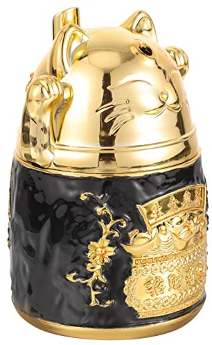 LIFKOME Portapalillos De Escritorio Palillero De Caja Tipo Prensa para Guardar Palillos Resistente Diseño Elegante