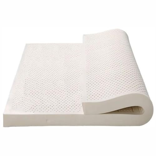 2,5 cm große Bio-Hybrid-Latex-Matratze, mittelfest, atmungsaktiv und langlebig, Komfort, perfekt für Zuhause, Schlafzimmer, 130 x 180 cm, umweltfreundliche Schlaflösung