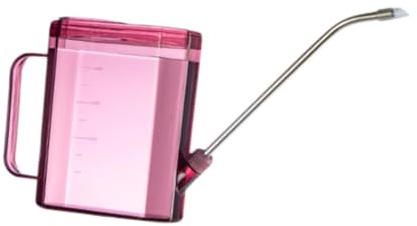 MFMEXUL Annaffiatoio da 1 Manico Ergonomico Robusto E Beccuccio per Piante da Interno Ed Esterno, Orto, Rosa
