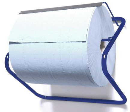 Putzrollenhalter Industrie Wandhalter 35x50x25cm SZAGATO | Papierrollenhalter Wand Industrierollen Halter für Putzrollen Papierrolle Putzrollenständer