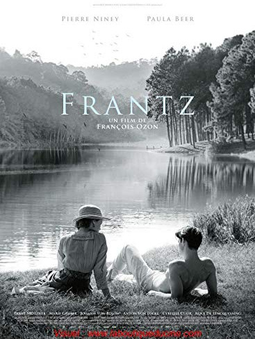 Frantz Kino-Poster, Original, kleines Format (53 x 40 cm, gefaltet) François Ozon Pierre Niney