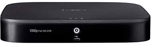 Lorex D241A81B-W 1080p HD Analog Security DVR with Advanced Motion Detection Technology and Smart Home Voice Control (M.) (Renewed)