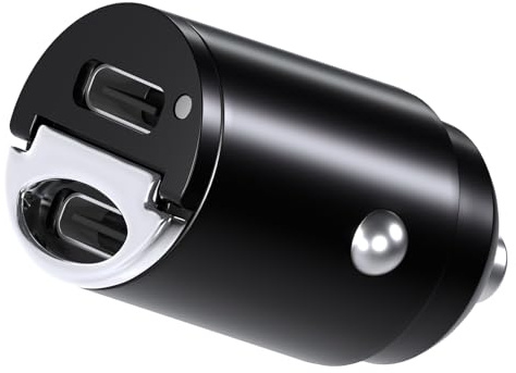 MMOBIEL USB C Auto Ladegerät – 45W Zigarettenanzünder USB Adapter Schnelles Laden – Ultrakompaktes Auto Handy USB C Ladegerät Kompatibel mit iPhone 17 16 15 14 13 12 Pro Max, Samsung S26 S25 S24 S23