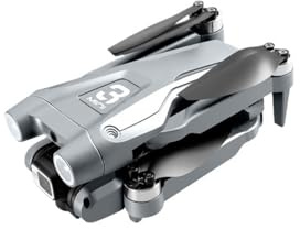 Compatible avec Le Drone Mijia Z908 Pro Max, quadricoptère Pliable FPV RC à Double caméra HD 8K Professionnelle, Moteur sans balais et(Grey-8K-2S-battery1)