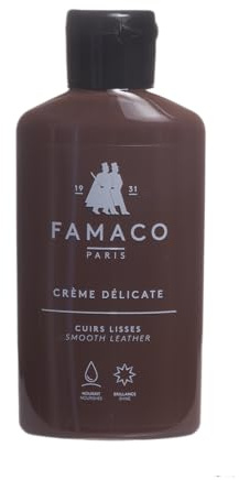 Famaco - Ledermilch - Famaco Crème Délicate Ledermilch 125 ml (Mittelbraun)