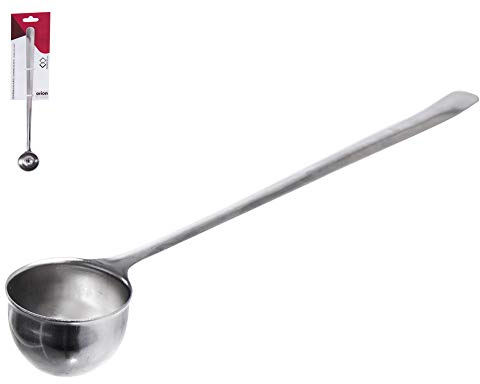 ORION Kaffeedosierlöffel/Löffel aus Edelstahl Messlöffel für 6 g Kaffee oder Matcha, Silver
