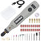 CHOKMAX Mini Multifunktionswerkzeug, 3.7V Li-ion Mini Rotary Multi-Tool Kit mit variabler Geschwindigkeit, 42pcs Zubehör Kit elektrische Tool DIY Schleifer zum Polieren, Reinigen und Gravieren