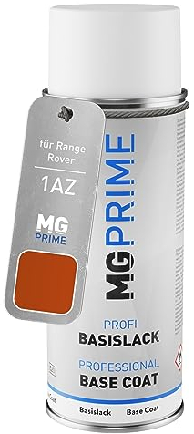 MG PRIME Autolack Spraydose für Range Rover 1AZ / JLRC2171-EAT Phoenix Orange Metallic Basislack Sprühdose 400ml