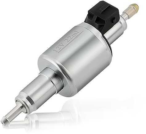 GEAREVER 12V 22ML Ölpumpe Kraftstoffpumpe Heizungspumpe Dosierpumpe mit Ölpumpendeckel für 2KW 5KW 8KW Webasto Eberspacher Diesel Standheizung Heizung Lufterhitzer Zubehör