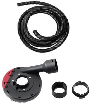Swiixxer Model 100 Angle Grinder Dust Shroud Shroud for Angle Grinder Built-in Tight Bristles Dust Collector Cover Easy to Use