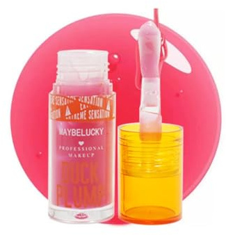 Plump Lippen Gloss Makeup Feuchtigkeitsspendender Lipgloss, Long Lasting Moisturizing und Intensiver Glanz, Essence Nährenden Ölen, Fat Oil Lip Drip, 1 Stück (#04)