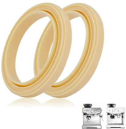 EcoJozon 2 Joints de Groupe Silicone pour Sage Barista Express,54 mm | Alimentaire Résistants à la Chaleur,Étanchéité fiable, réduction des fuites, extraction espresso constante