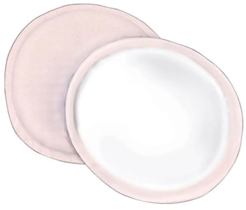 Curity Nursing Pads, 5 Inch Diameter, 12 Count, Pink, Disposable