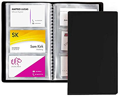 Favorit 100460549 Visitenkartenhalter, schwarz