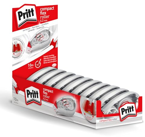 Pritt 9H PCK4K korrigeringsrulle Compact Flex, 4,2 mm x 10 m, 10 display