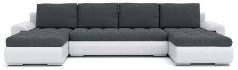 Sofini Wohnlandschaft Tokio III mit Schlaffunktion! Best ECKSOFA! Wohnlandschaft mit Bettkästen! (Cas 574+ Soft 17)