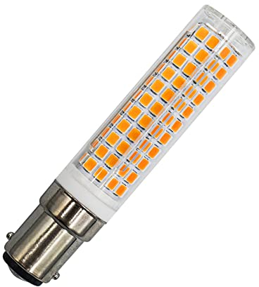 7W B15D LED Dimmbar Warmweiß 3000K B15D 100W Halogen Glühlampe Ersatz B15D 230V Super Hell Leuchtmittel, 1er Pack [MEHRWEG]
