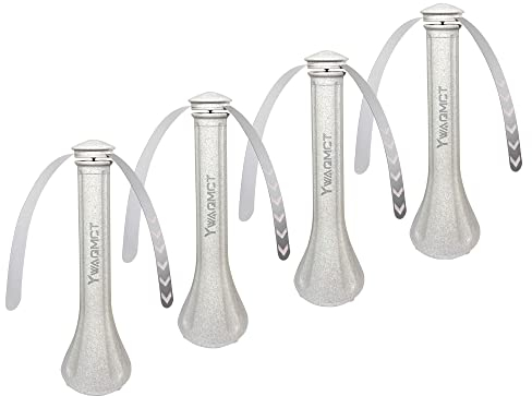 YWAQMCT Ventilateur portable pour tables d'extérieur, pour garder les aliments propres, pour les pique-niques, les restaurants, les barbecues, les fêtes, la maison(Paquet de 4 pièces)