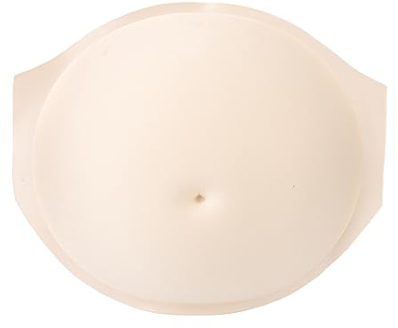 Faux Ventre de Femme Enceinte Silicone Faux Ventre de Grossesse Faux Ventre 1 à 5 Mois Léger Respirant Éponge Auto-Adhésif Ventre de Femme Enceinte pour Costume Cosplay