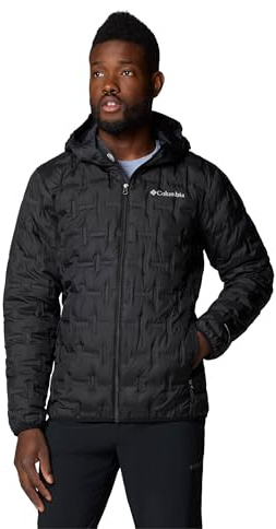 Columbia Men's Hooded Down Jacket, Delta Ridge II