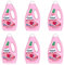 Coral Lot de 6 lessives pour linge délicat Laine & lessive liquide fine pour un nettoyage en douceur 23 lavages (1,15 l)